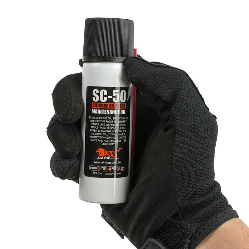 Silicone Lubricant Oil Spray For Airsoft Firearm Golden Plaza