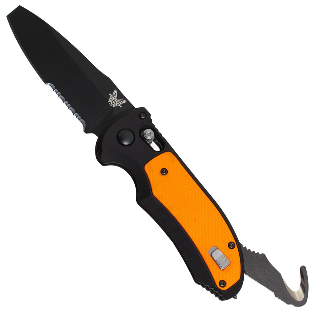 Benchmade AUTO AXIS Triage Tactical Folding Knife Golden Plaza