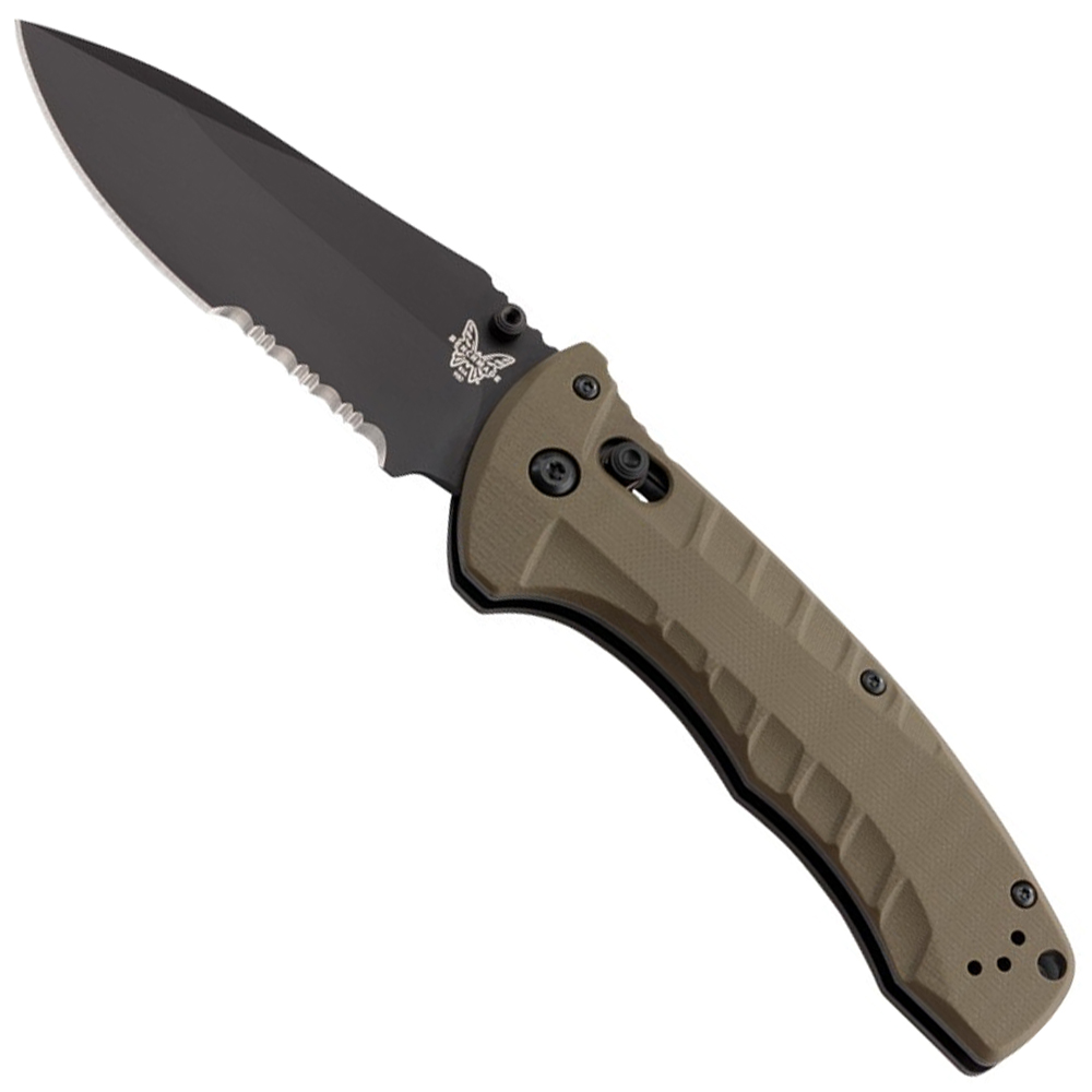 Benchmade Turret 980 CPMS30V Steel Blade Folding Knife Golden Plaza