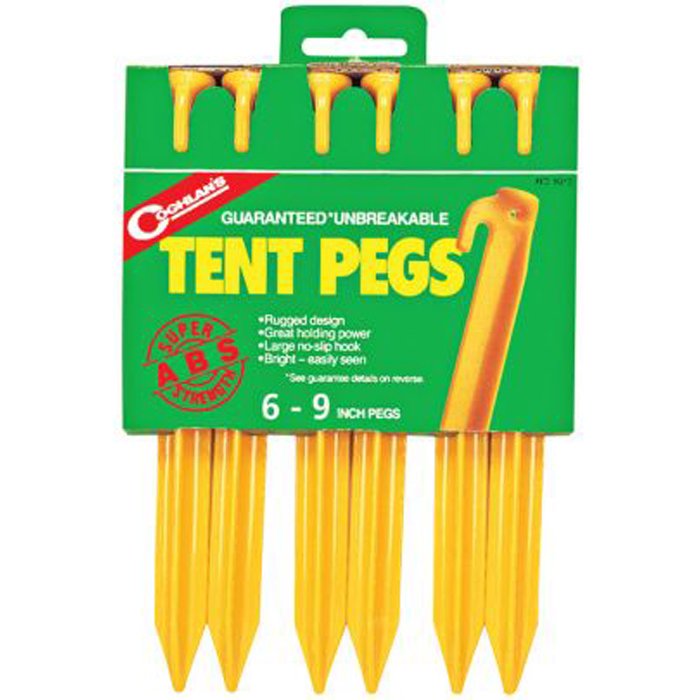 6 inch ABS Tent Pegs Bulk