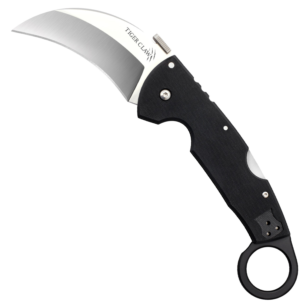 Tiger Claw Hawkbill Folding Blade Knife Wholesale Golden Plaza