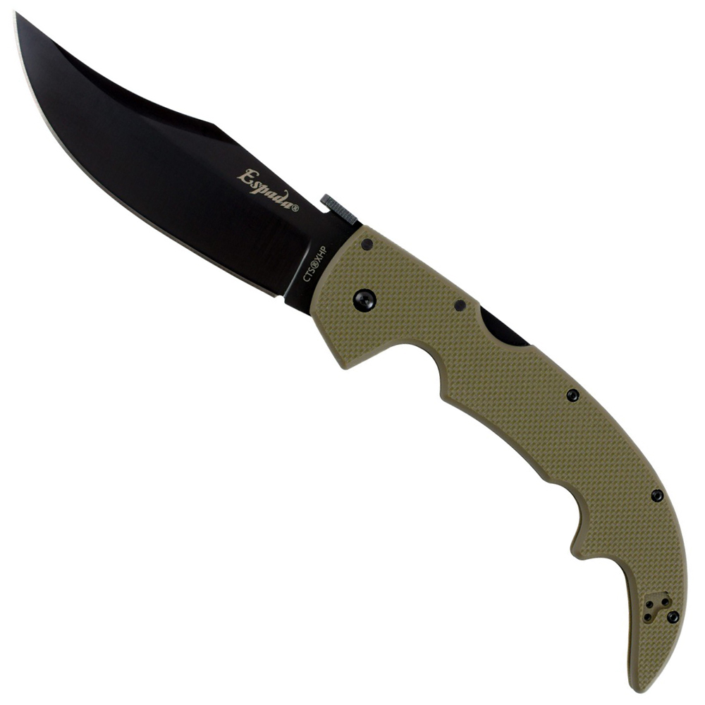 Cold Steel Large Espada Folding Knife Golden Plaza