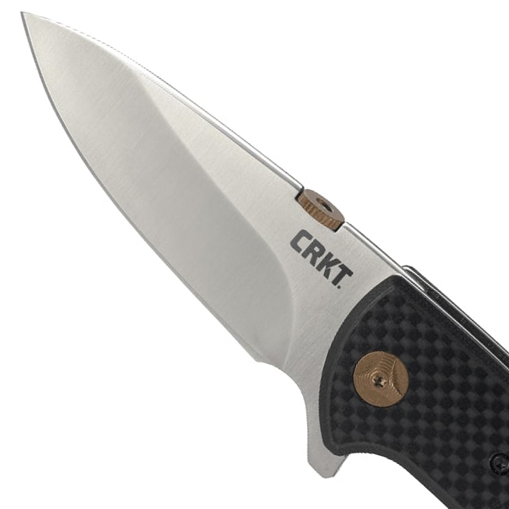 CRKT Avant 0.143 Inch Thick Blade Folding Knife Golden Plaza