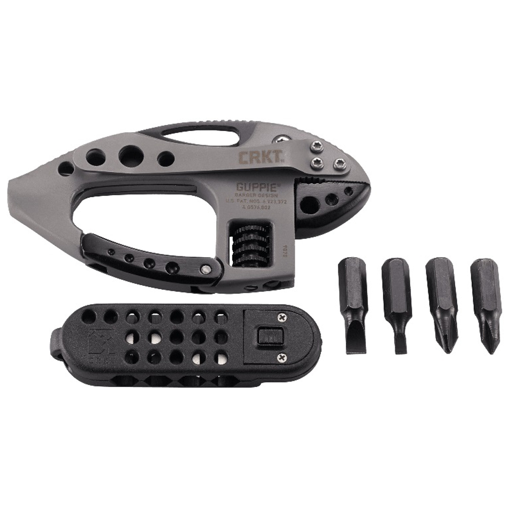 CRKT Guppie MultiTool with Slip Joint Golden Plaza