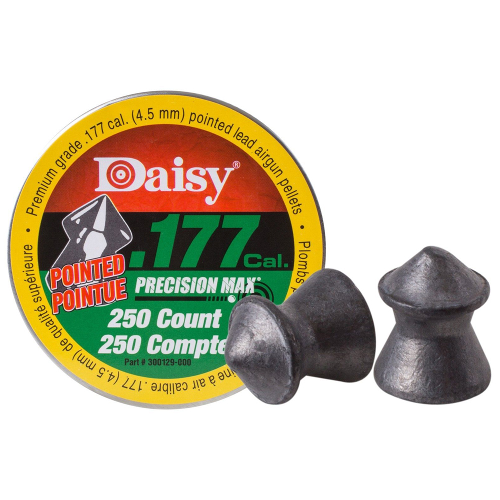 Daisy Pointed Pellets .177 cal 250 Count Golden Plaza