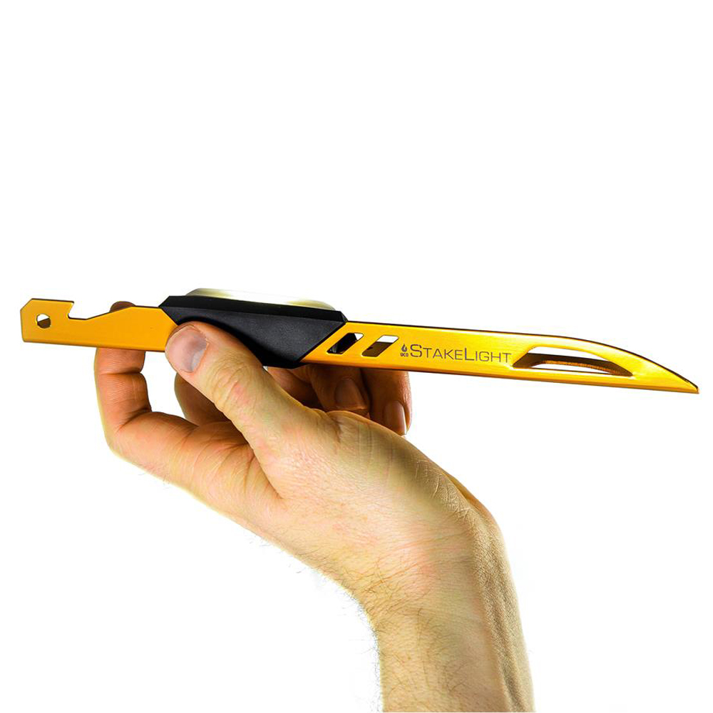 UCO 17 Lumens StakeLight Tent Stake 2 Pack Golden Plaza