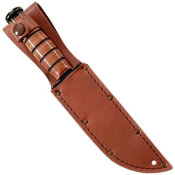 FullSize Brown Leather Sheath for 7 Inch Knife Wholesale Golden Plaza