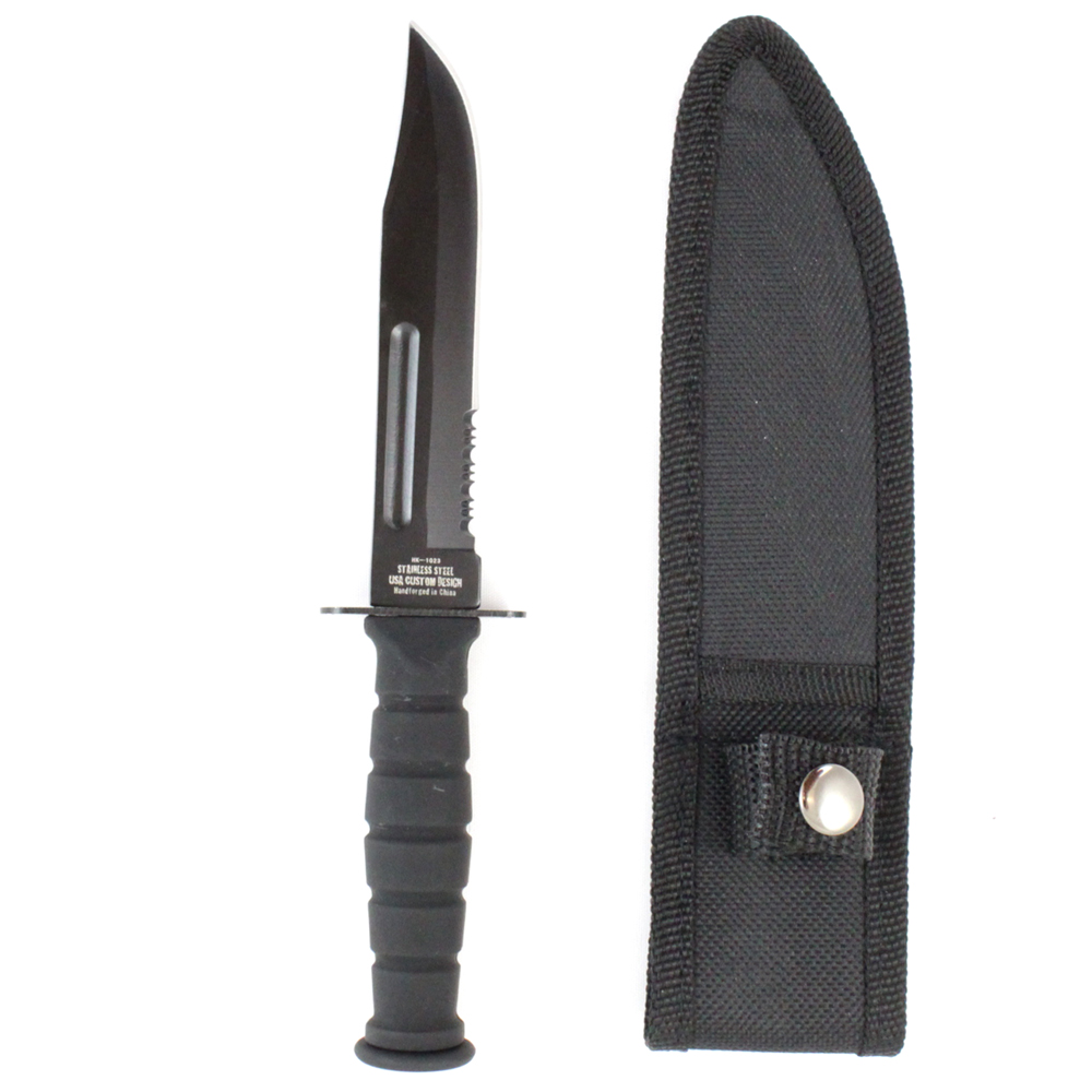 Master Cutlery Survivor Fixed Blade Knife Golden Plaza