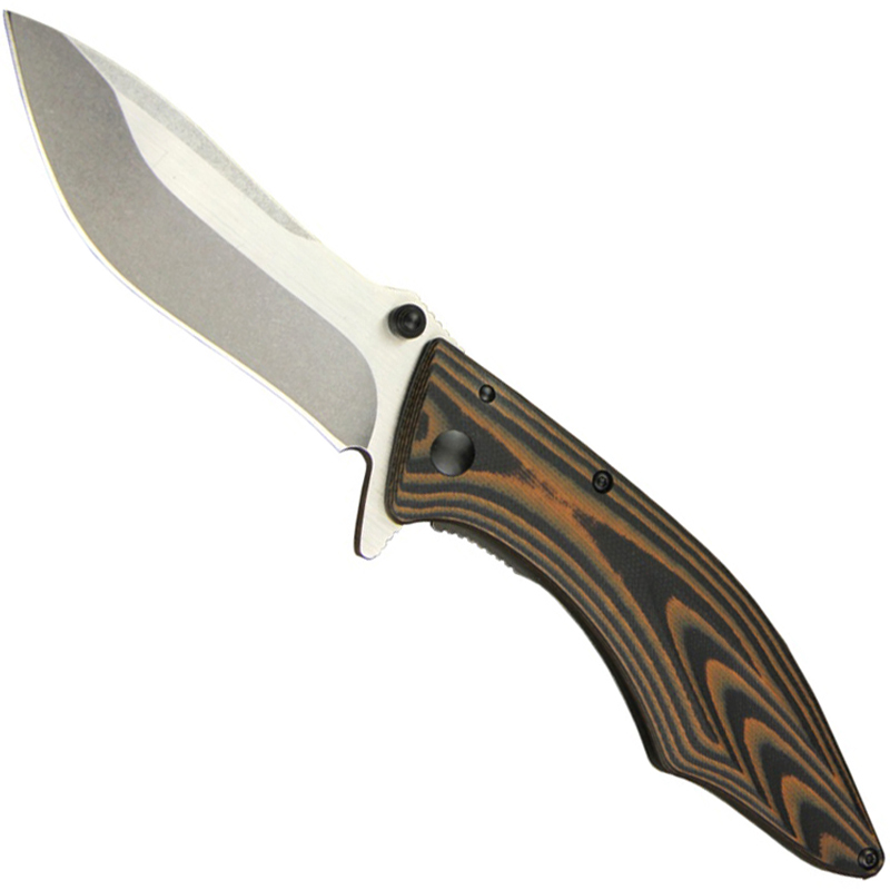 Outdoor Edge Conquer Folding Knife (3.5 Inch) Golden Plaza