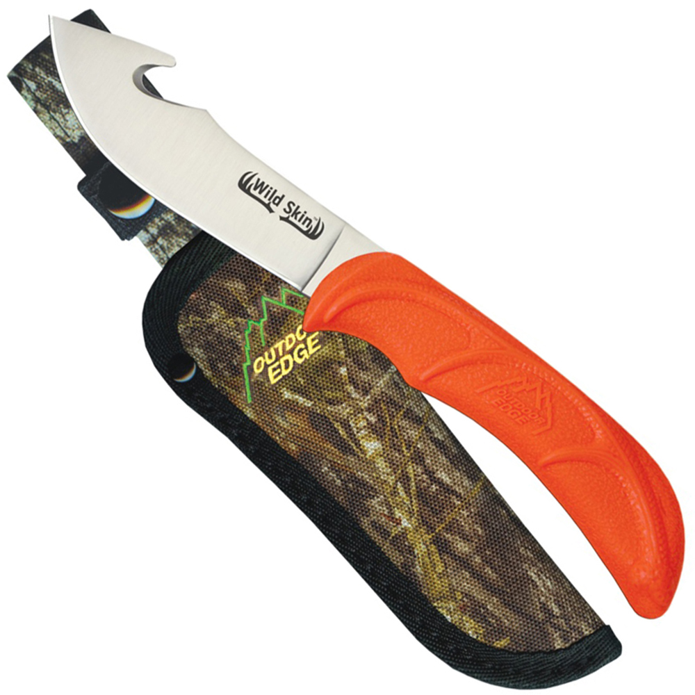 Outdoor Edge WildSkin Hunting Knife Golden Plaza