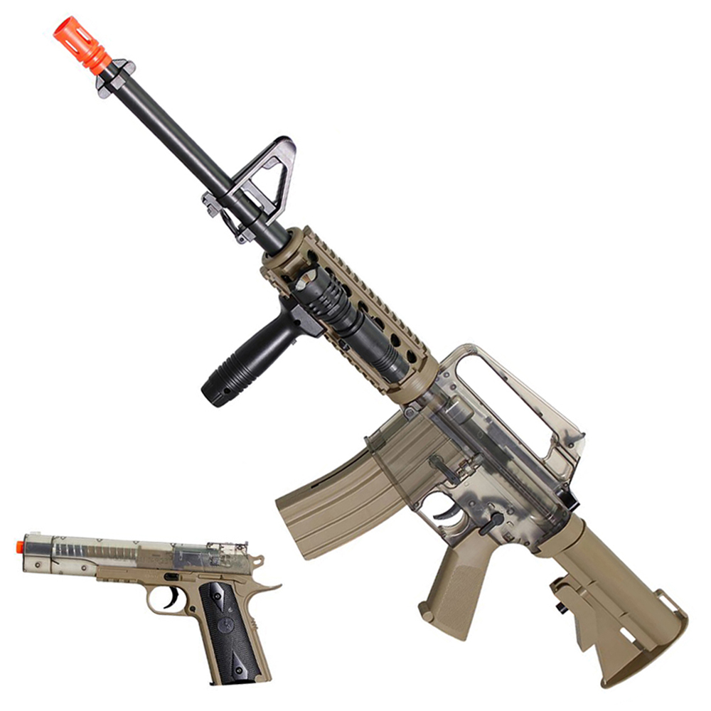 Colt M4/A1 RIS Spring Rifle & Pistol Kit | Golden Plaza
