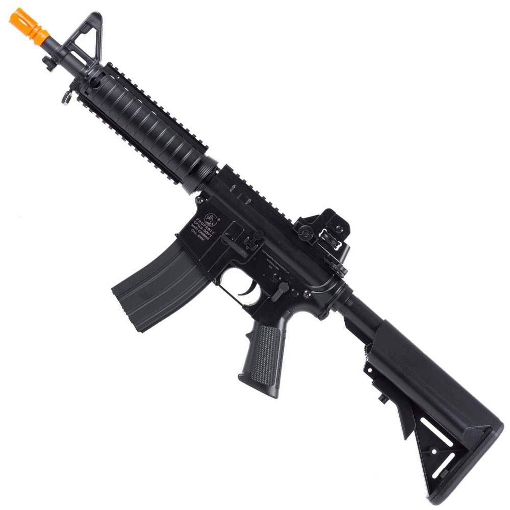 Colt M4 CQBR 6mm AEG Airsoft Rifle Golden Plaza