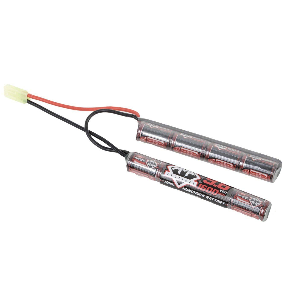 AMP 9.6V 1600mAh NiMH Crane Airsoft Battery Golden Plaza