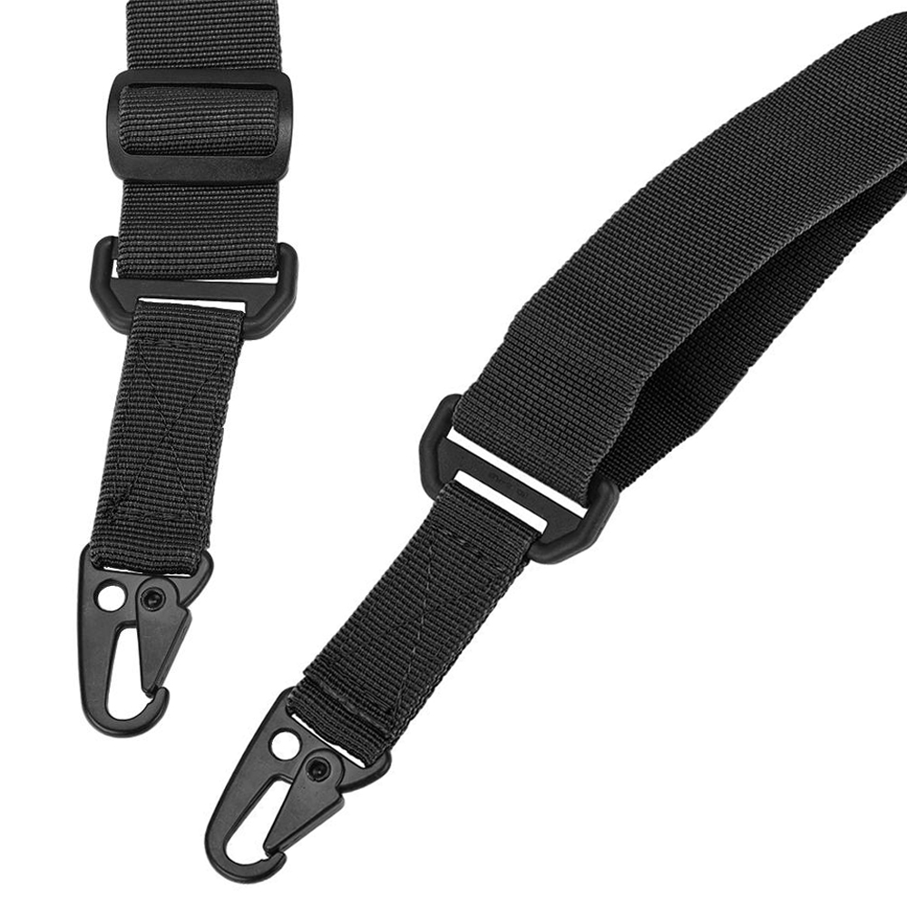 Phantom M60 / M249 Type Heavy Machine Gun Shoulder Sling Black Golden Plaza