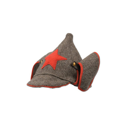 Russian Civil War Cavalry Hat - Brown 