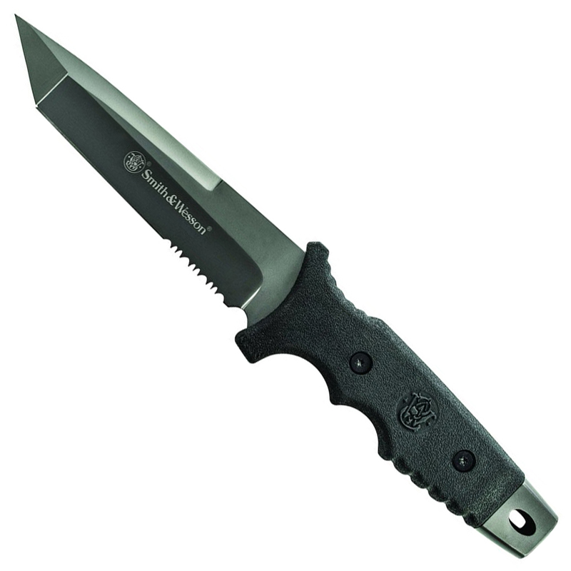 Buy Cheap Smith and Wesson Serrated Tanto Fixed Blade Knife