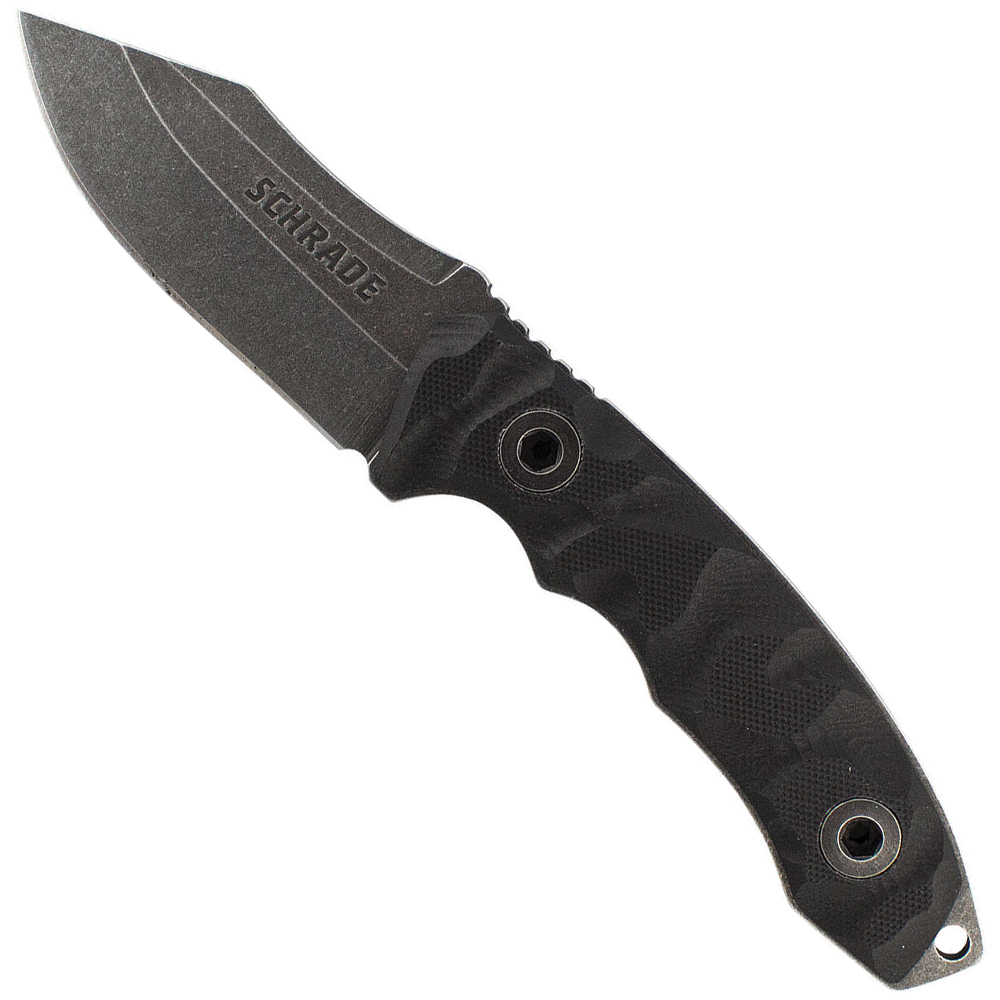 Schrade Full Tang G10 Handle Fixed Blade Knife Golden Plaza