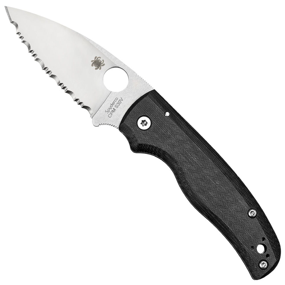 Shaman 4.67 Inch Black G10 Handle Folding Knife Wholesale Golden Plaza