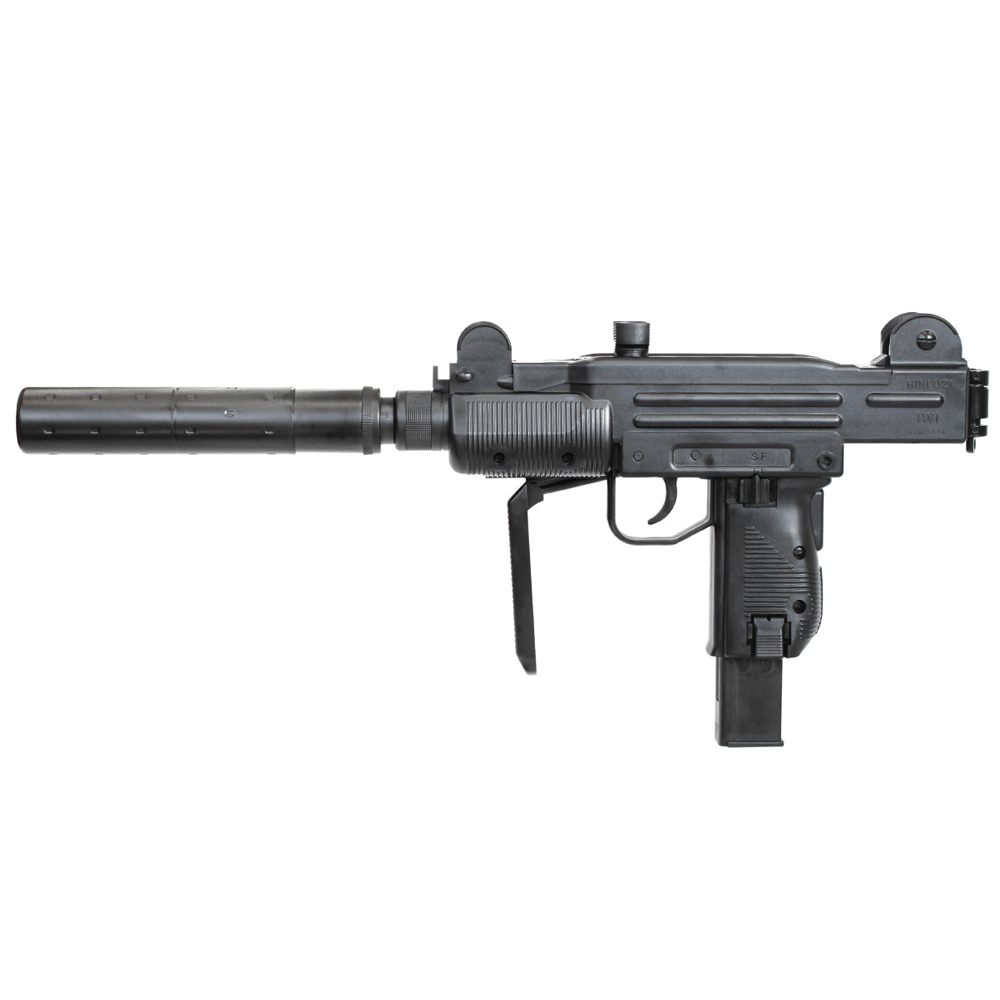 Uzi Mini Carbine With Mock Silencer Golden Plaza