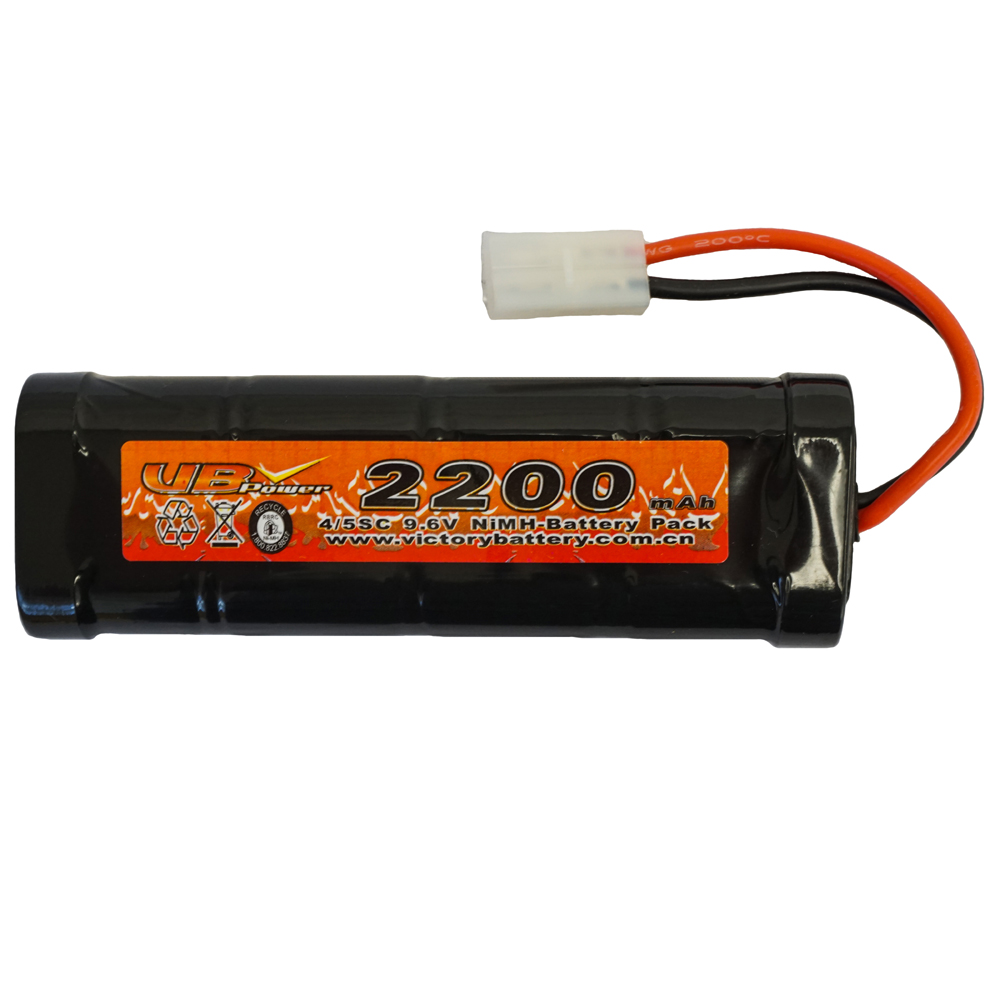 VB Power 9.6V 2200mAh NiMH Airsoft Battery Golden Plaza