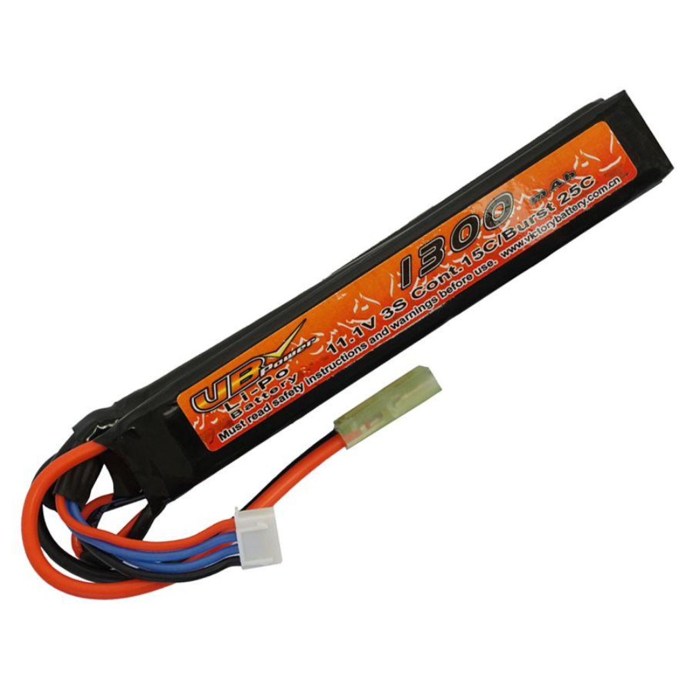 VB Power 11.1V 1300mAh LIPO Airsoft Battery Golden Plaza