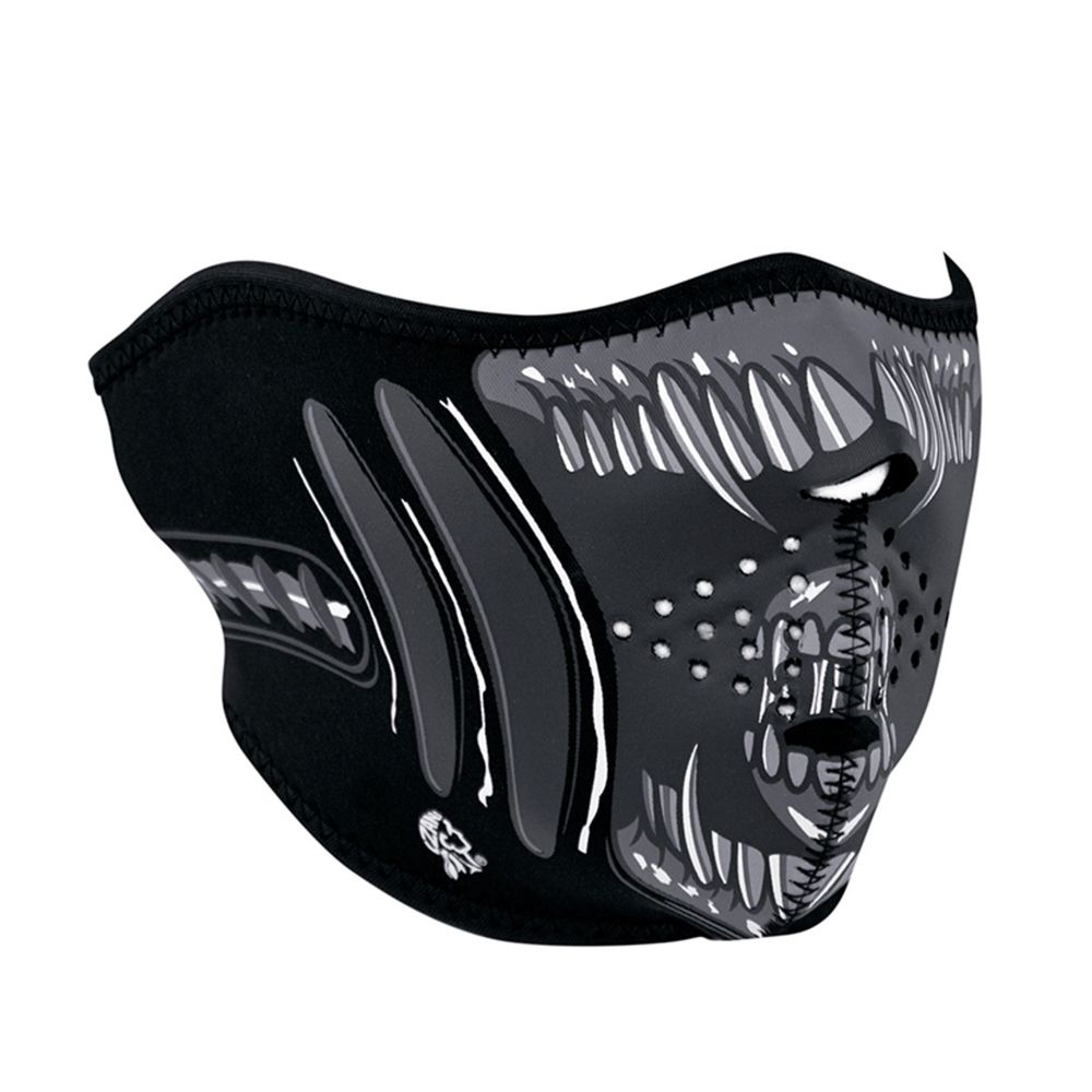Zan Headgear Neoprene Alien Half Face Mask Wholesale Golden Plaza
