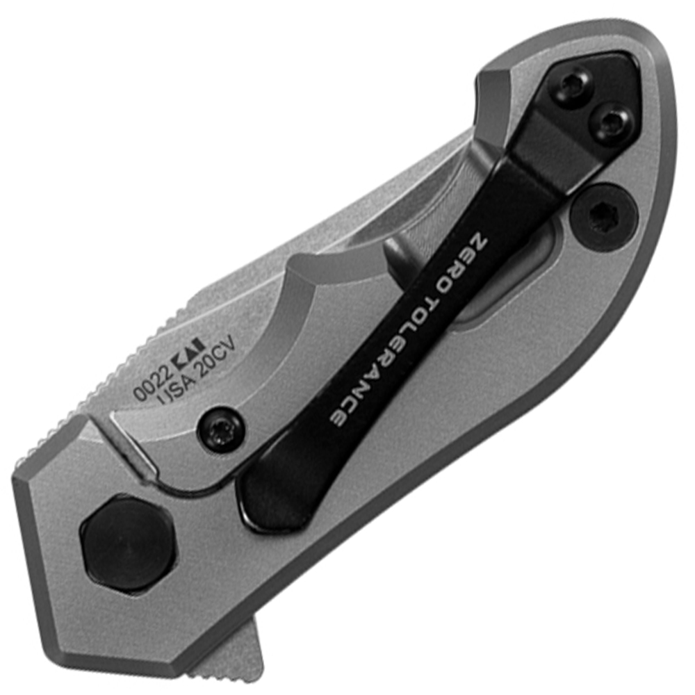 ZT 0022 CarbonFiber Front & Titanium Back Handle Folding Knife