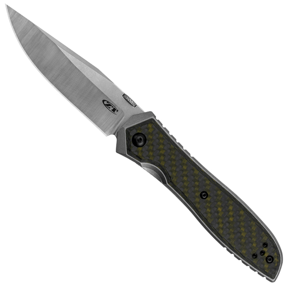 Zero Tolerance 0640 Plain Edge Blade Folding Knife Wholesale Golden