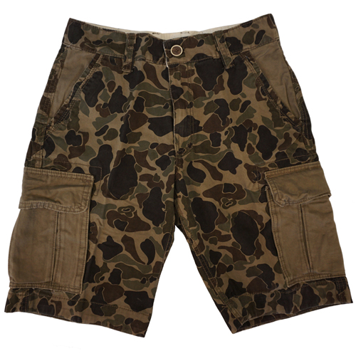 urban camo cargo shorts