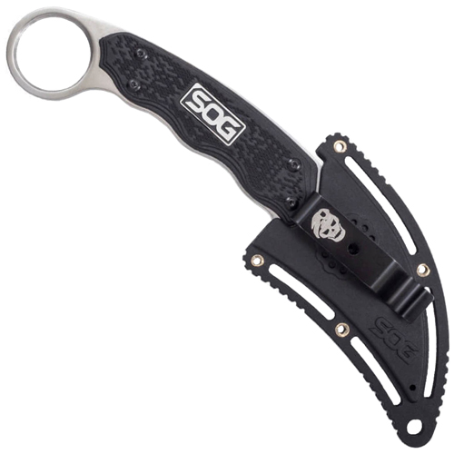 Gambit Sheepsfoot Shape Fixed Blade Knife w/ Sheath Wholesale