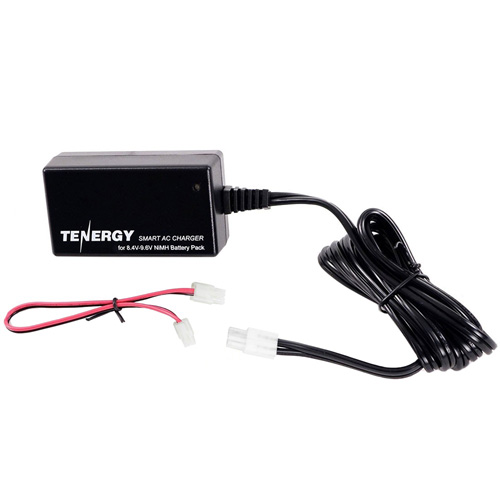 Tenergy 9.6V 2000mAh NiMH Airsoft Battery Pack With Mini Tamiya Connector + Optional Smart Charger