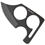 BenchMark Fingerhold Skinner Black Knife