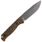 Benchmade Fixed Saddle Mountain Orange Knife