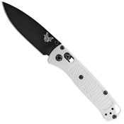 Benchmade 533BK-1 Mini Bugout DLC Coated Finish Blade Folding Knife - White