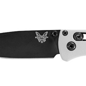 Benchmade 533BK-1 Mini Bugout DLC Coated Finish Blade Folding Knife - White