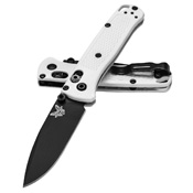 Benchmade 533BK-1 Mini Bugout DLC Coated Finish Blade Folding Knife - White