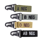 Condor Blood Type Key Chain 4 Pcs/Pack - Wholesale