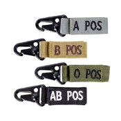 Condor Blood Type Key Chain 4 Pcs/Pack - Wholesale