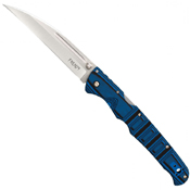 Frenzy II Tone Blue Handle Folding Knife