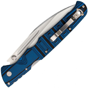 Frenzy II Tone Blue Handle Folding Knife