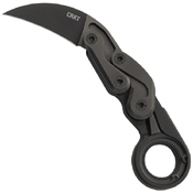 CRKT Provoke Black Plain Edge Cerakote Blade Folding Knife