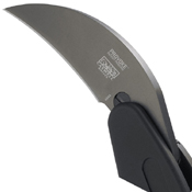 CRKT Provoke Black Plain Edge Cerakote Blade Folding Knife