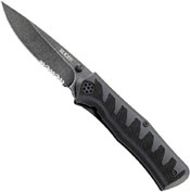 Ruger Crack-Shot Half Serrated Folding Blade Knife
