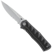 Ruger Crack-Shot Half Serrated Folding Blade Knife