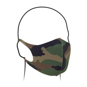 Zan Headgear Neoprene Woodland Camo  Face Mask 