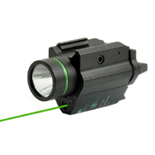 Tactical LED Flashlight with Laser Sight