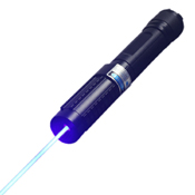 Blue Laser Pointer Pen - Black