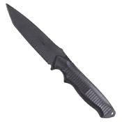 Plastic Toy Knife with Sheath - Black