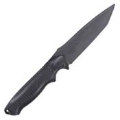 Plastic Toy Knife with Sheath - Black