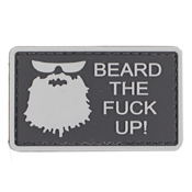 Beard The F Up PVC Patch